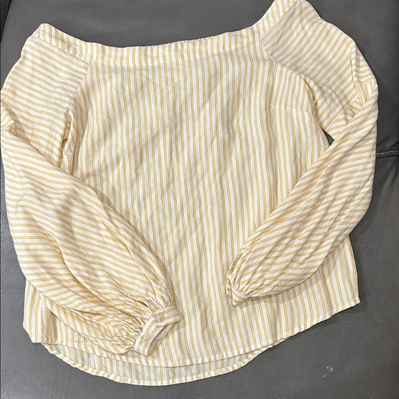 Maeve Anthropologie Clotille Off-The-Shoulder Blouse size 10 - Picture 6 of 6